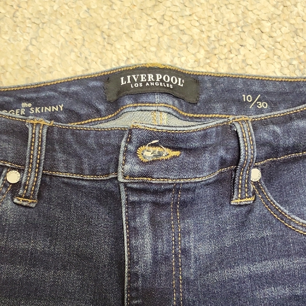 Liverpool Women's Skinny Jeans - Dark Blue